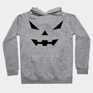 Spooky Vampire Halloween Pumpkin Face Hoodie